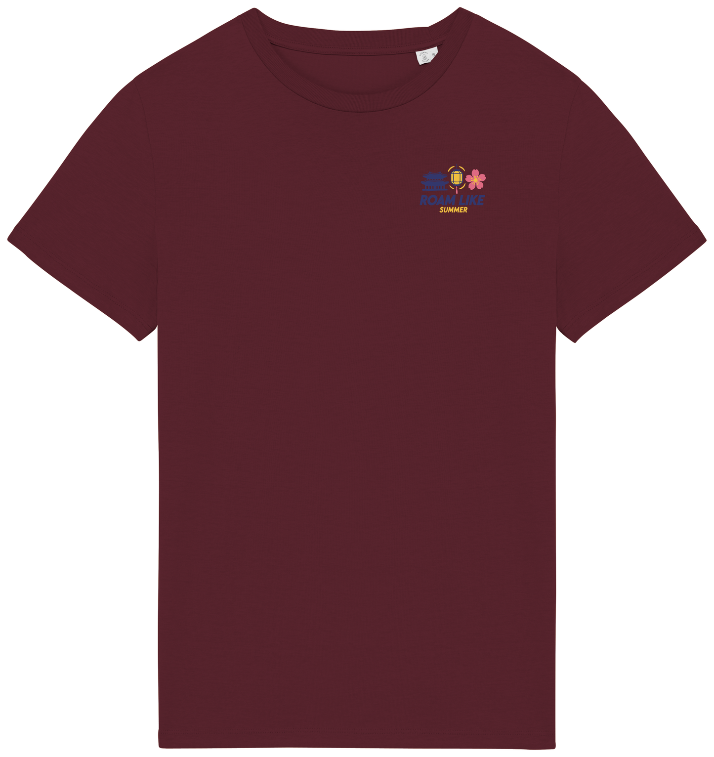 RoamLikeSummer Unisex T-Shirt ASIA dark cherry