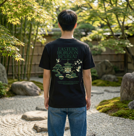 RoamLikeSommer Unisex T-Shirt Eastern Horizon black