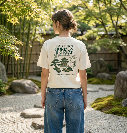 RoamLikeSummer Unisex T-Shirt Eastern Horizon ivory