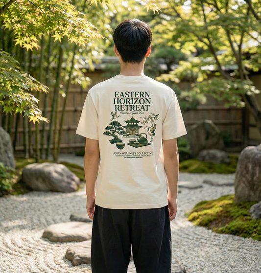 RoamLikeSummer Unisex T-Shirt Eastern Horizon ivory