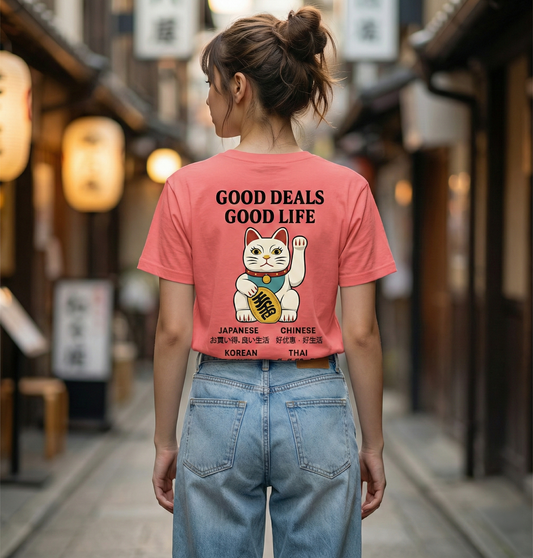 RoamLikeSummer Unisex T-Shirt Good Deals coral