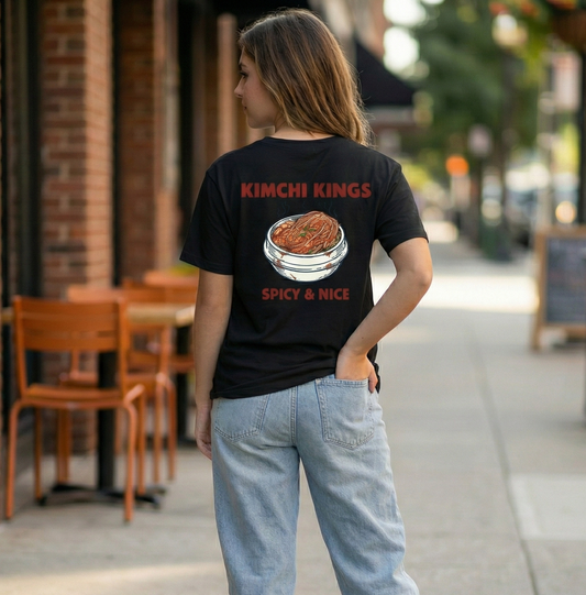 RoamLikeSummer Unisex T-Shirt Kimchi Kings black