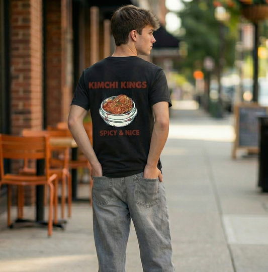 RoamLikeSummer Unisex T-Shirt Kimchi Kings black