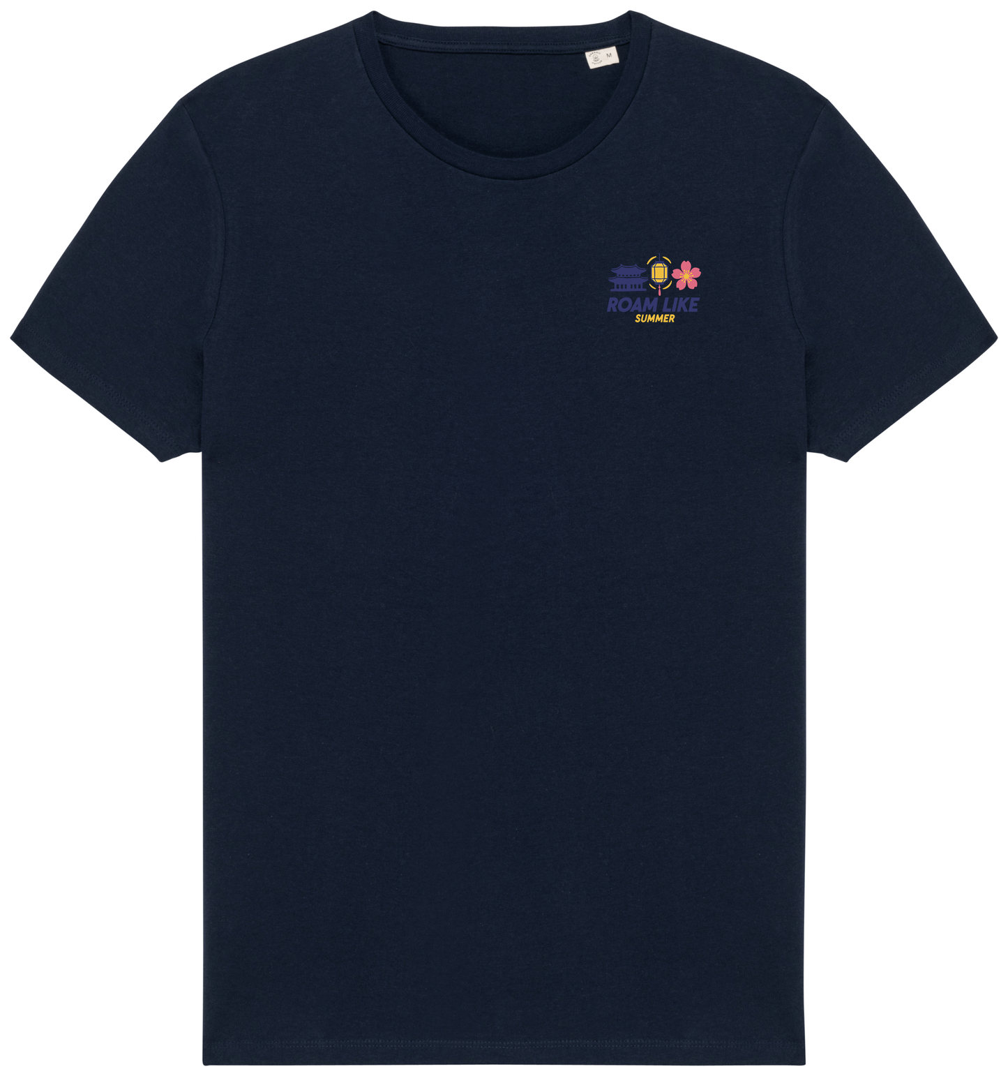 RoamLikeSummer Unisex T-Shirt Ninja Travelers navy