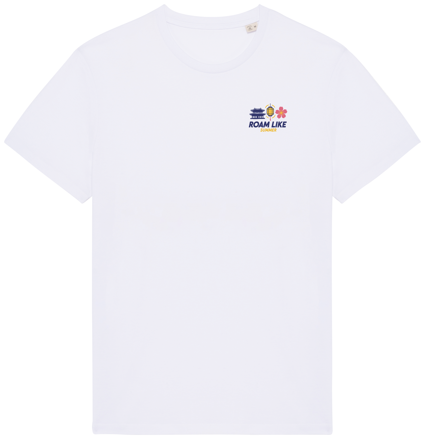 RoamLikeSummer Unisex T-Shirt Ninja Travelers white