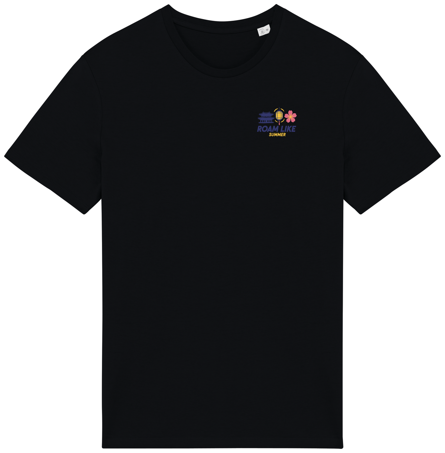 RoamLikeSummer Unisex T-Shirt China Town black