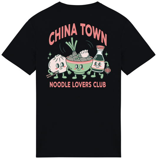 RoamLikeSummer Unisex T-Shirt China Town black