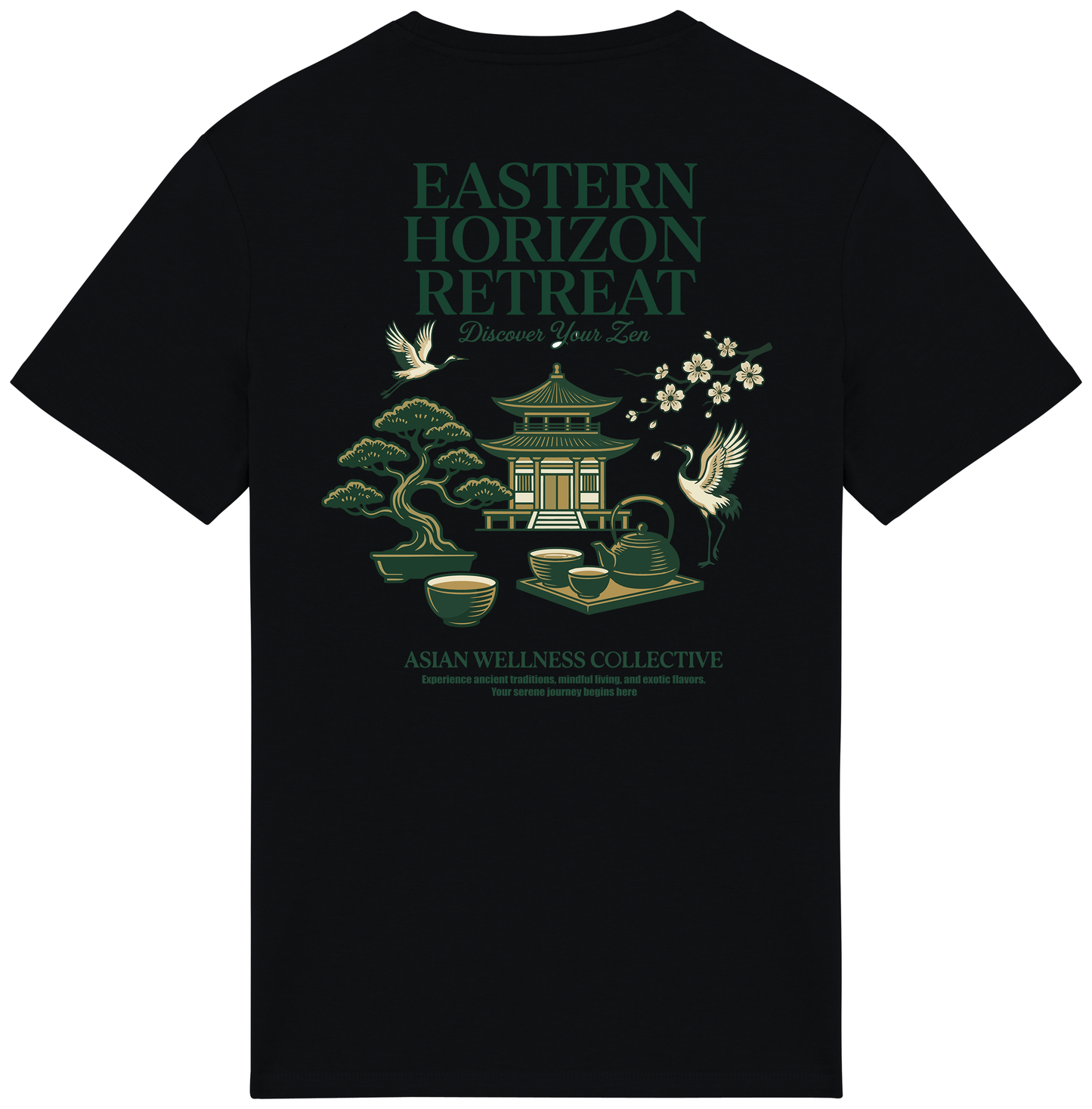 RoamLikeSommer Unisex T-Shirt Eastern Horizon black