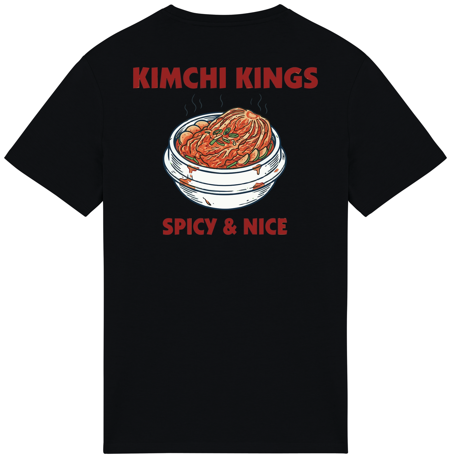 RoamLikeSummer Unisex T-Shirt Kimchi Kings black