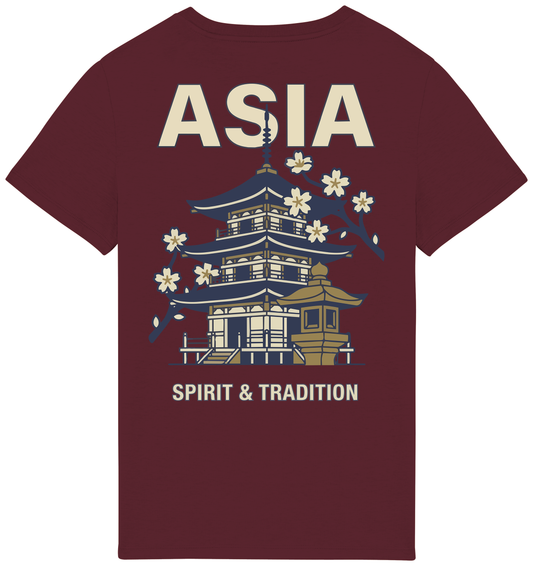 RoamLikeSummer Unisex T-Shirt ASIA dark cherry